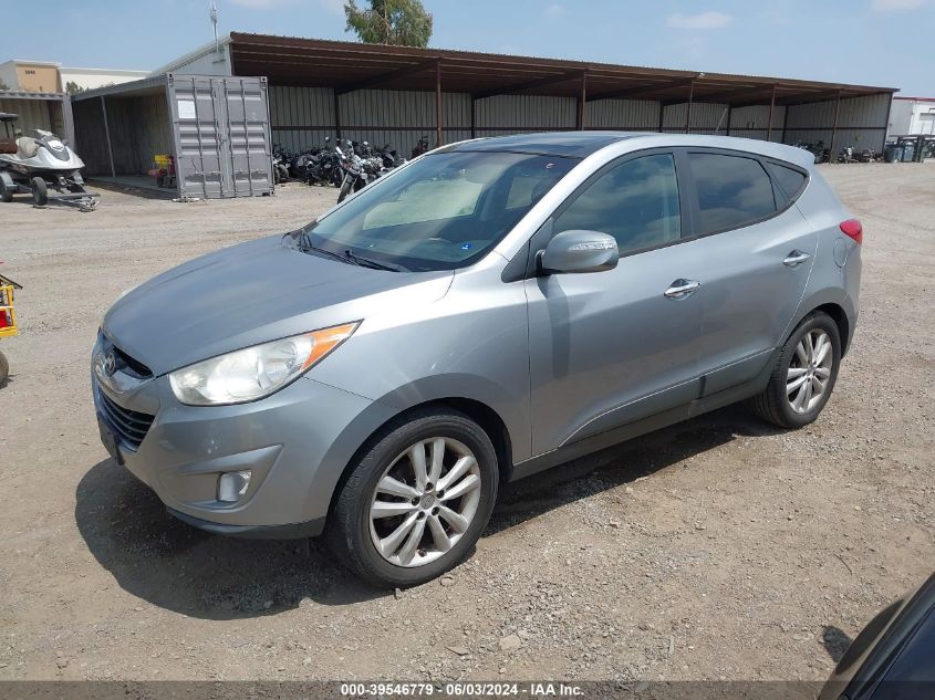 2012 Hyundai Tucson Gls/Limited VIN: KM8JUCAC0CU382561 Lot: 39546779