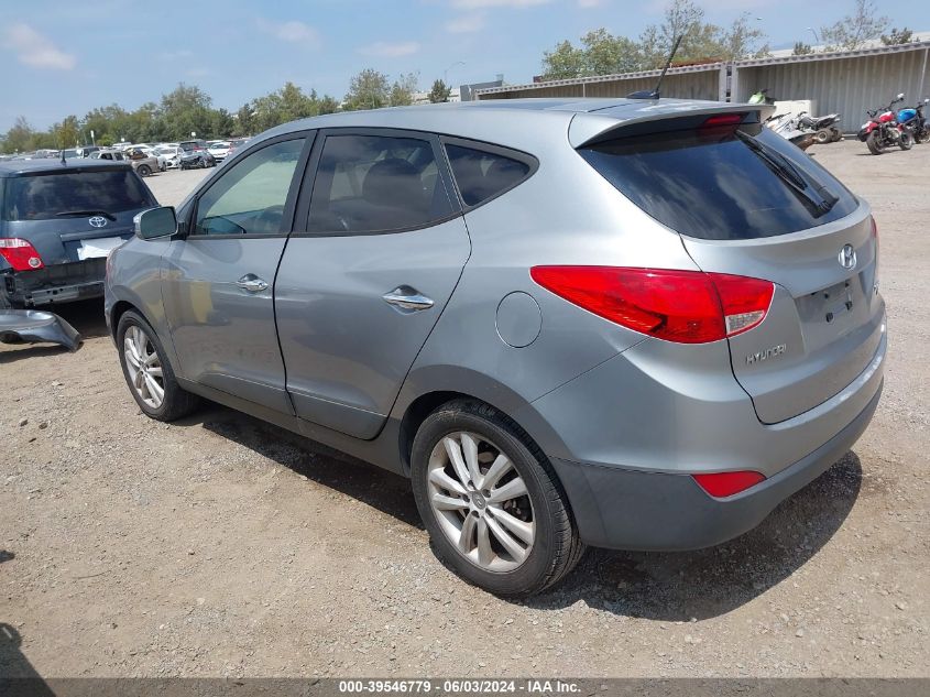 2012 Hyundai Tucson Gls/Limited VIN: KM8JUCAC0CU382561 Lot: 39546779