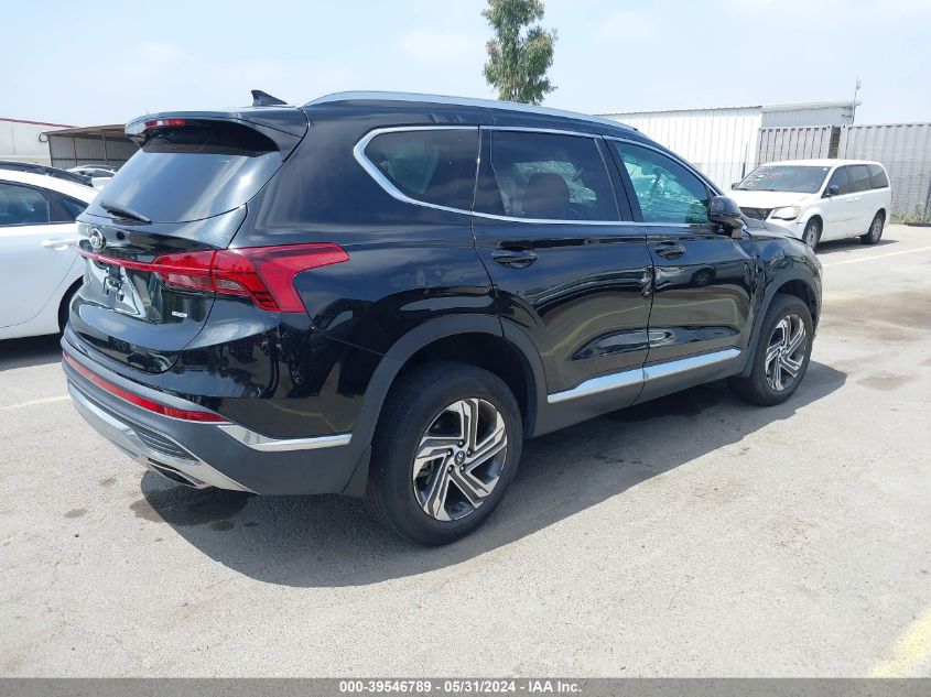 2022 Hyundai Santa Fe Sel VIN: 5NMS2DAJXNH438047 Lot: 39546789