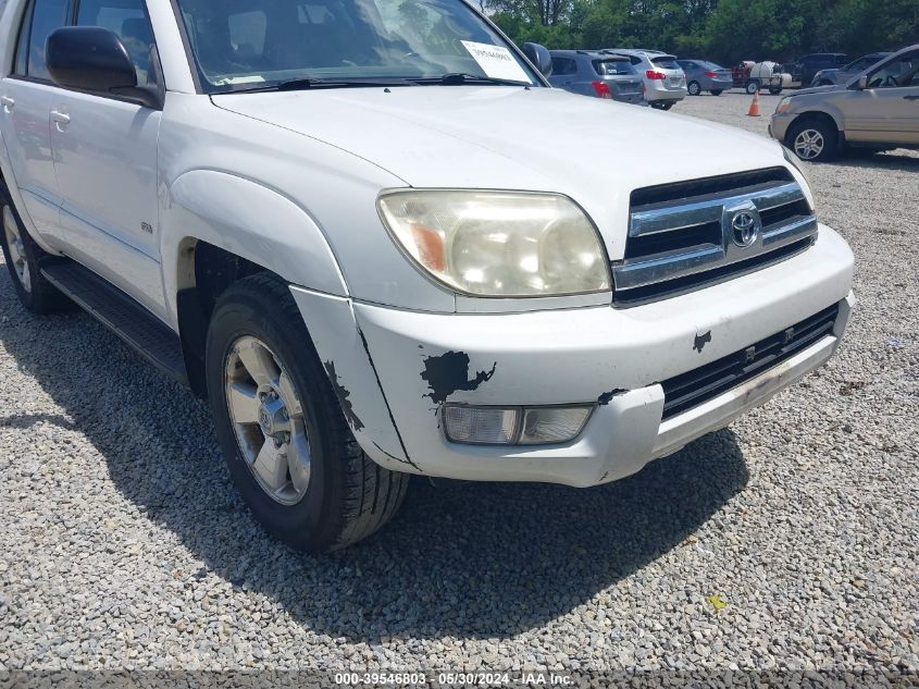 2005 Toyota 4Runner Sr5 V6 VIN: JTEZU14R758036458 Lot: 39546803