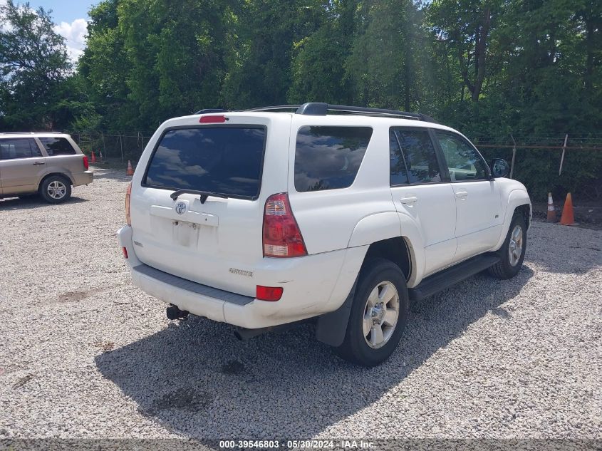 2005 Toyota 4Runner Sr5 V6 VIN: JTEZU14R758036458 Lot: 39546803