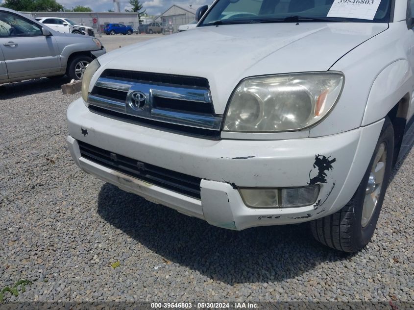 2005 Toyota 4Runner Sr5 V6 VIN: JTEZU14R758036458 Lot: 39546803