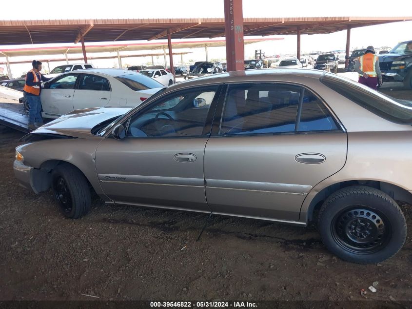 2002 Buick Century Custom VIN: 2G4WS52J621212895 Lot: 39546822