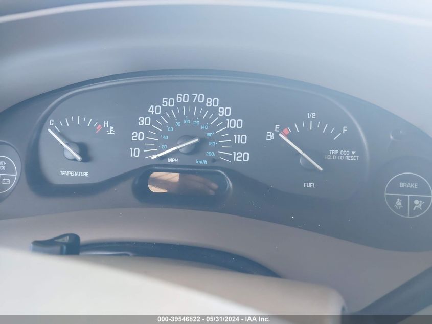 2002 Buick Century Custom VIN: 2G4WS52J621212895 Lot: 39546822