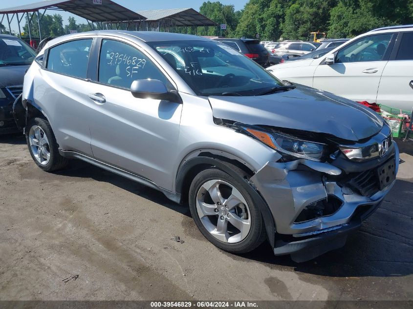 2019 Honda Hr-V Lx VIN: 3CZRU6H39KG727689 Lot: 39546829