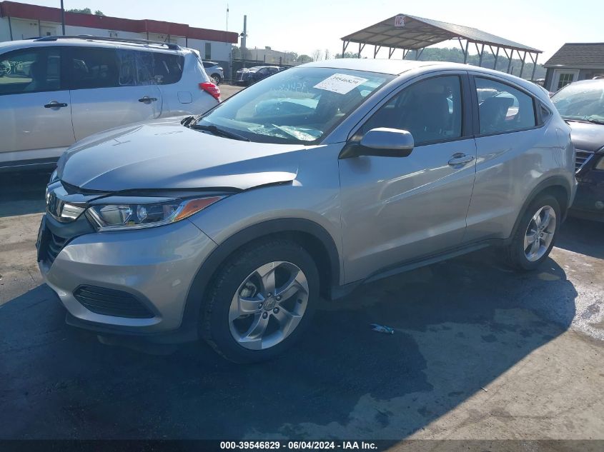 2019 Honda Hr-V Lx VIN: 3CZRU6H39KG727689 Lot: 39546829