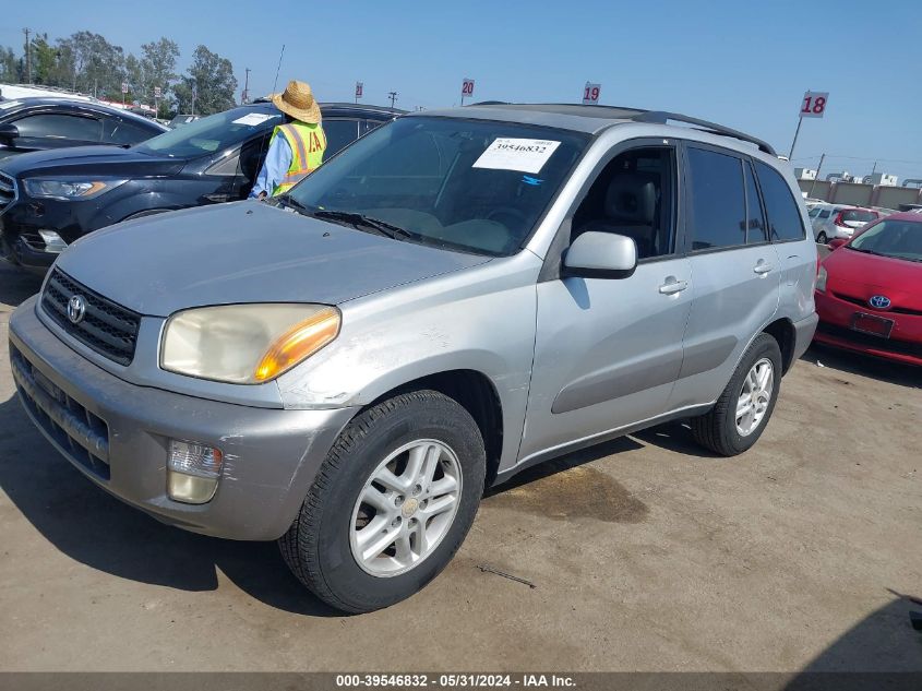 2001 Toyota Rav4 VIN: JTEGH20V210030645 Lot: 39546832