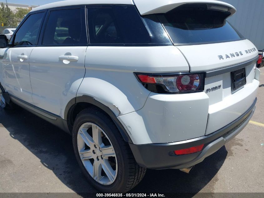 2015 Land Rover Range Rover Evoque Pure VIN: SALVP2BG0FH075887 Lot: 39546835