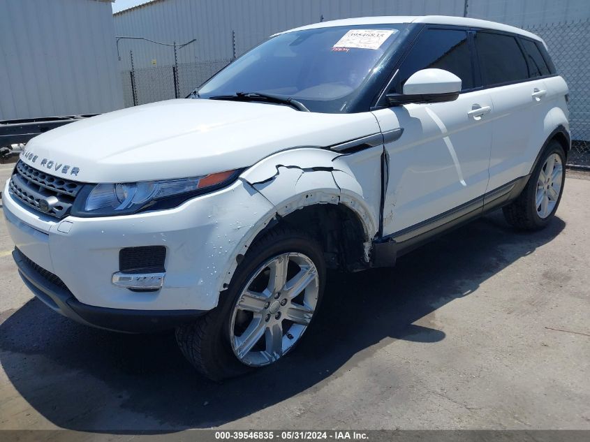 2015 Land Rover Range Rover Evoque Pure VIN: SALVP2BG0FH075887 Lot: 39546835