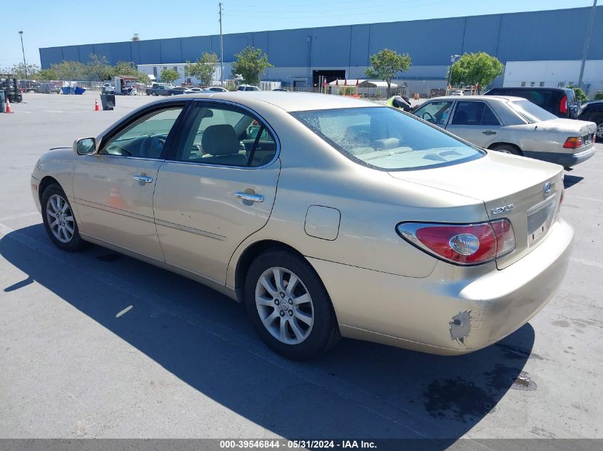 2002 Lexus Es 300 VIN: JTHBF30G920065159 Lot: 39546844