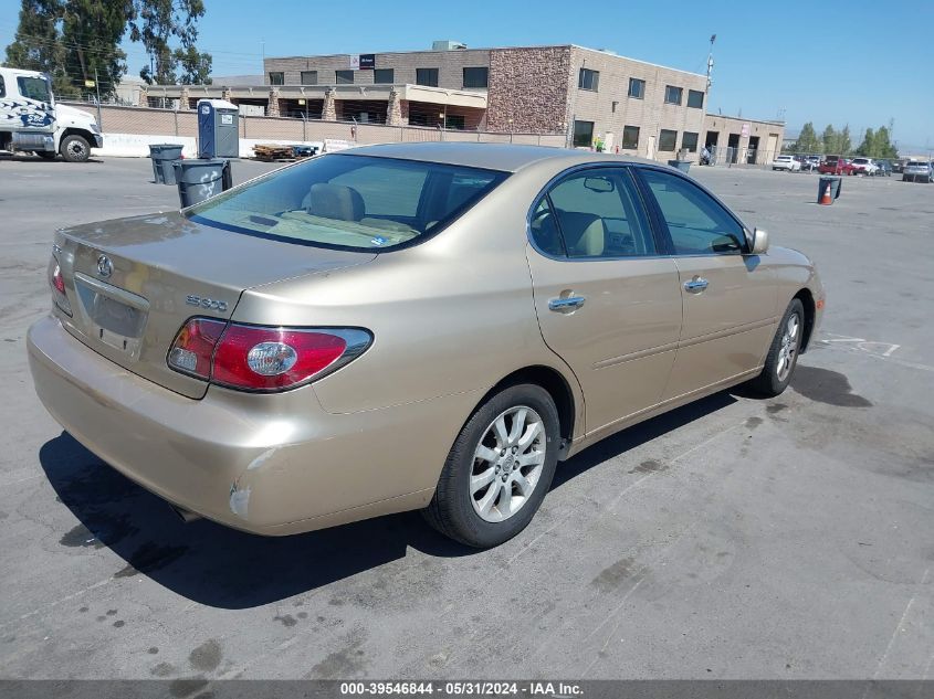 2002 Lexus Es 300 VIN: JTHBF30G920065159 Lot: 39546844