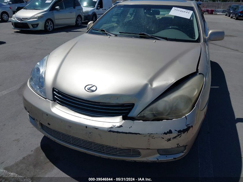 2002 Lexus Es 300 VIN: JTHBF30G920065159 Lot: 39546844