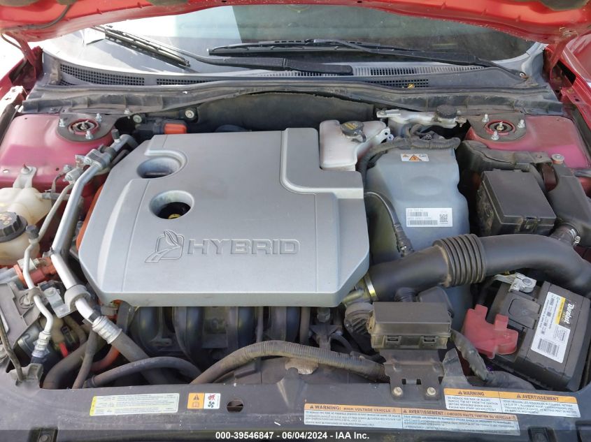 2012 Lincoln Mkz Hybrid VIN: 3LNDL2L30CR809380 Lot: 39546847