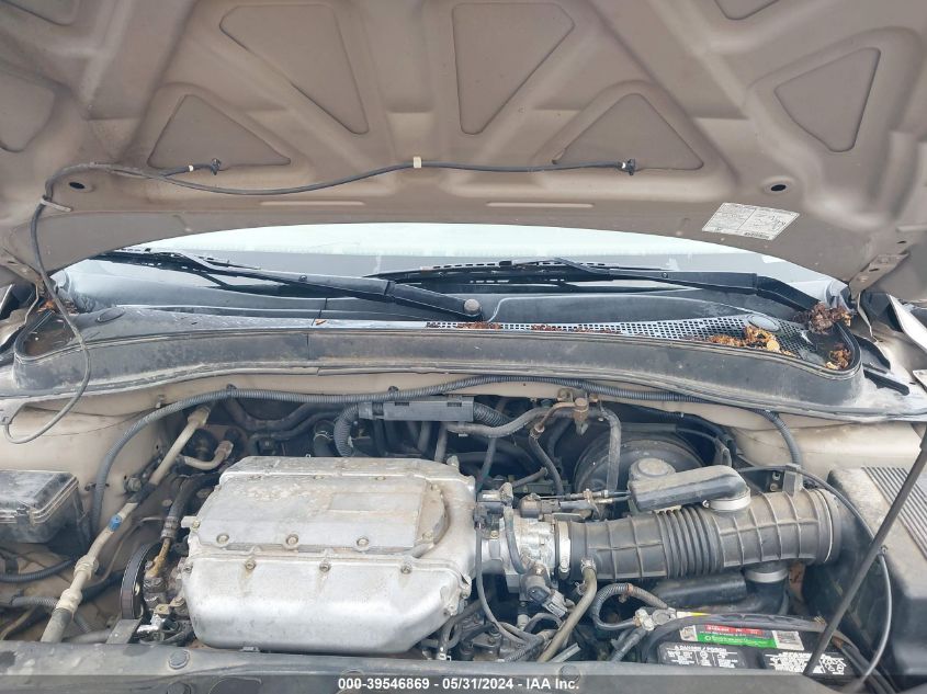 2004 Honda Pilot Ex-L VIN: 2HKYF186X4H620444 Lot: 39546869