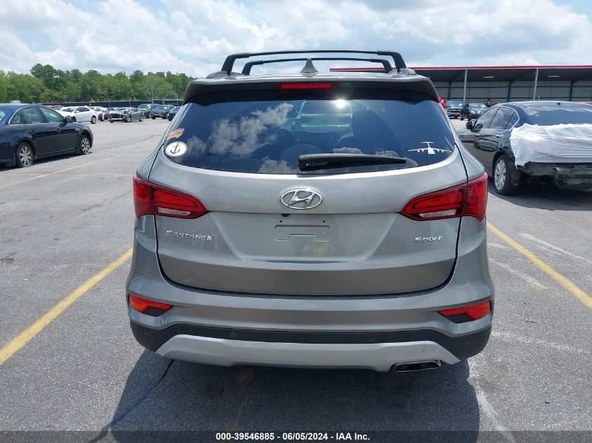 2017 Hyundai Santa Fe Sport 2.4L VIN: 5XYZU3LB3HG424787 Lot: 39546885