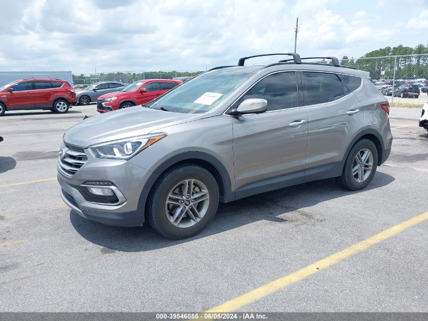 2017 Hyundai Santa Fe Sport 2.4L VIN: 5XYZU3LB3HG424787 Lot: 39546885