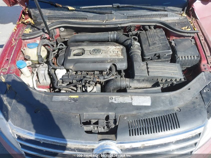 2013 Volkswagen Cc 2.0T Sport VIN: WVWBN7AN2DE559796 Lot: 39546902