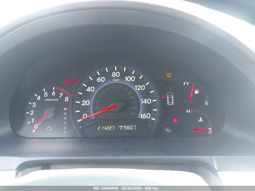 2009 Honda Odyssey Lx VIN: 5FNRL38269B031810 Lot: 39546906