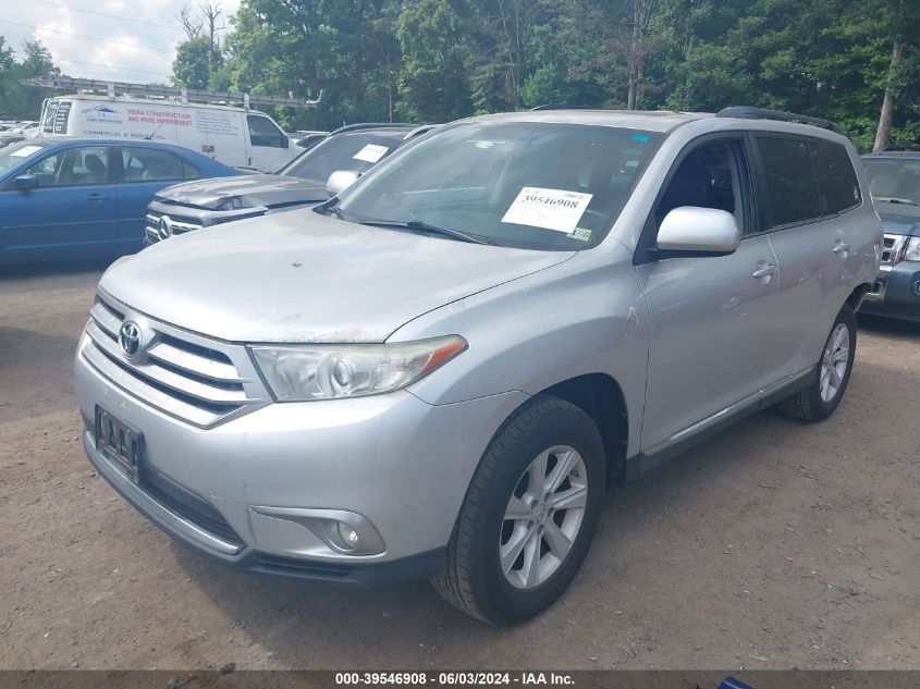 2012 Toyota Highlander Se V6 VIN: 5TDBK3EHXCS151948 Lot: 39546908