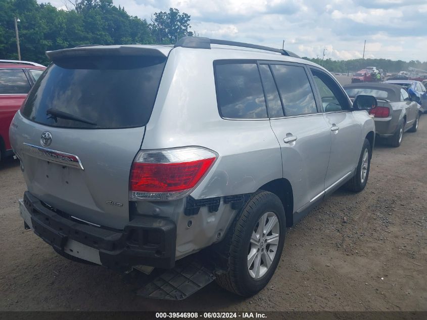 2012 Toyota Highlander Se V6 VIN: 5TDBK3EHXCS151948 Lot: 39546908