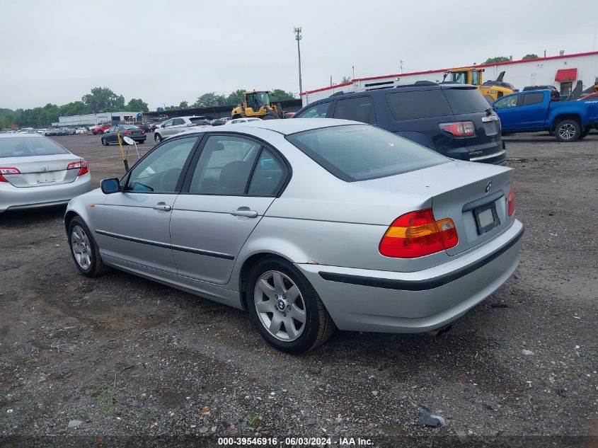 2003 BMW 325 I VIN: WBAEV334X3KL82616 Lot: 39546916