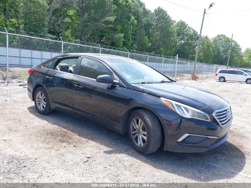 2016 Hyundai Sonata Se VIN: 5NPE24AF3GH384301 Lot: 39546919