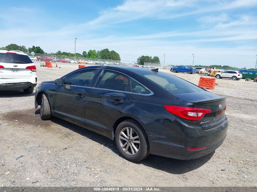 2016 Hyundai Sonata Se VIN: 5NPE24AF3GH384301 Lot: 39546919