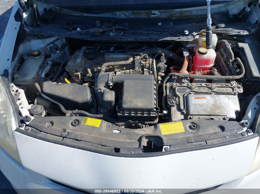 2012 Toyota Prius Two VIN: JTDKN3DU5C5446516 Lot: 39546922