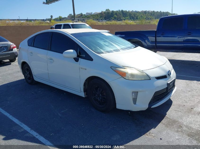 2012 Toyota Prius Two VIN: JTDKN3DU5C5446516 Lot: 39546922