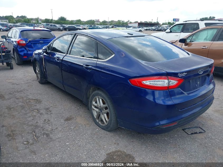 2013 Ford Fusion Se VIN: 3FA6P0H72DR346277 Lot: 39546925