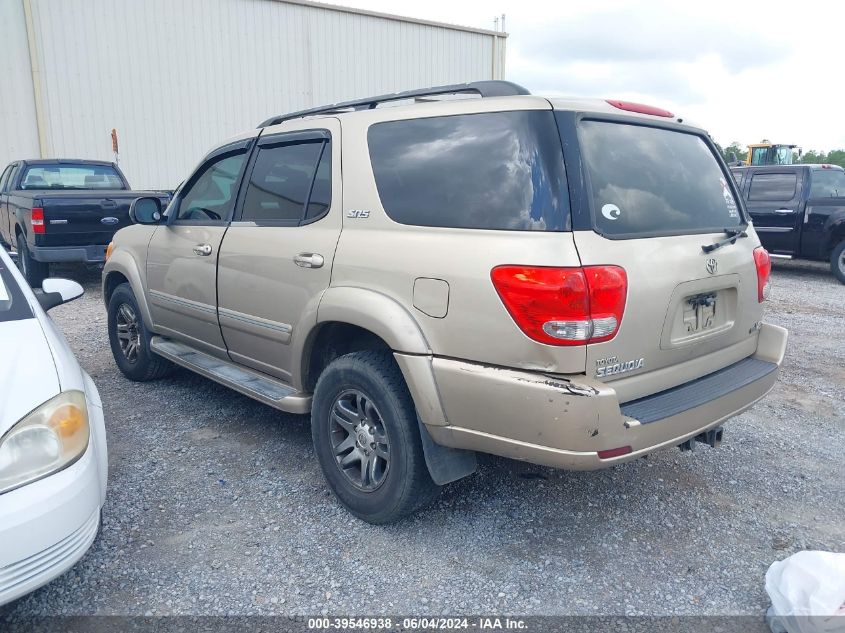 2007 Toyota Sequoia Sr5 V8 VIN: 5TDZT34A77S291316 Lot: 39546938