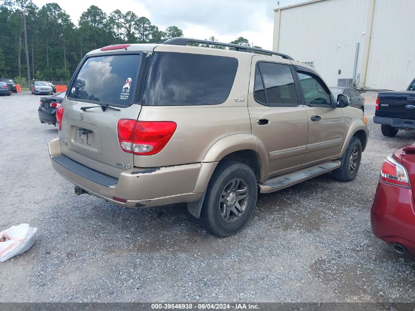 2007 Toyota Sequoia Sr5 V8 VIN: 5TDZT34A77S291316 Lot: 39546938