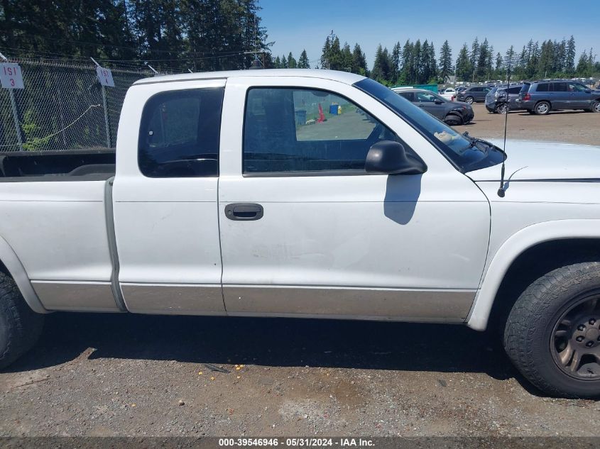 2003 Dodge Dakota Slt VIN: 1D7GL42N03S104377 Lot: 39546946