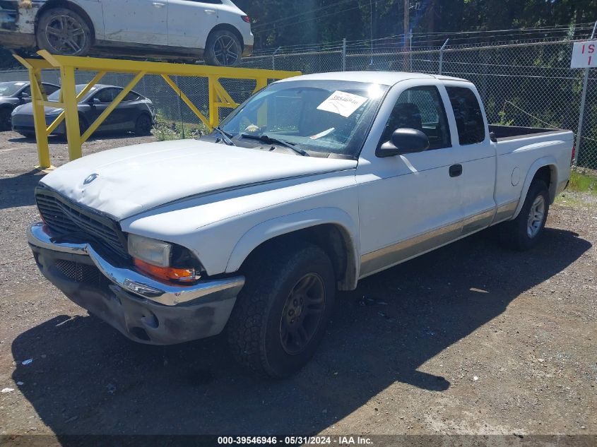 2003 Dodge Dakota Slt VIN: 1D7GL42N03S104377 Lot: 39546946