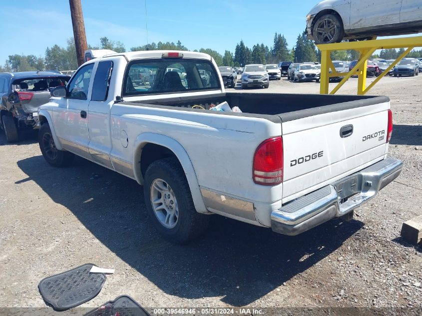 2003 Dodge Dakota Slt VIN: 1D7GL42N03S104377 Lot: 39546946