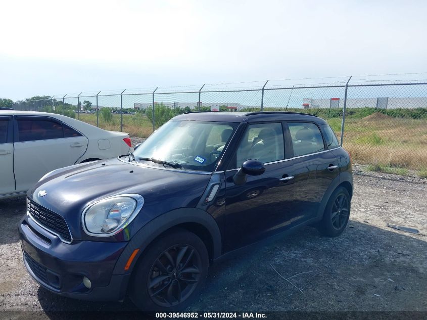 2013 Mini Countryman Cooper S VIN: WMWZC3C57DWP22427 Lot: 39546952