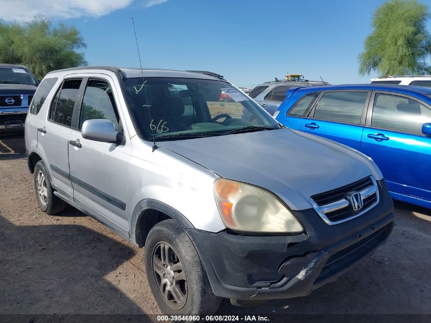 2004 Honda Cr-V Ex VIN: SHSRD78854U257721 Lot: 39546960