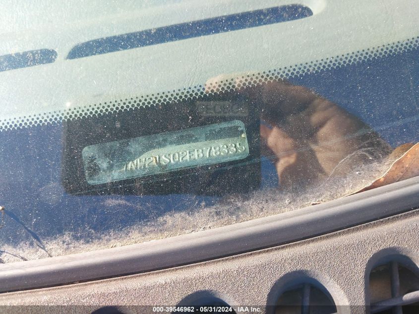 2002 Ford F-250 Lariat/Xl/Xlt VIN: 1FTNW21S02EB78335 Lot: 39546962