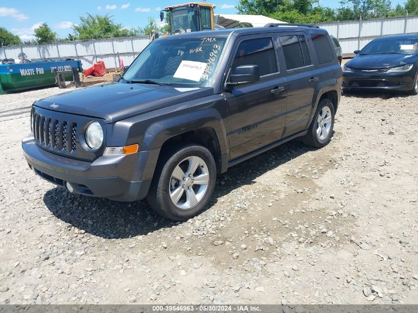 2014 Jeep Patriot Sport VIN: 1C4NJPBB9ED917108 Lot: 39546963