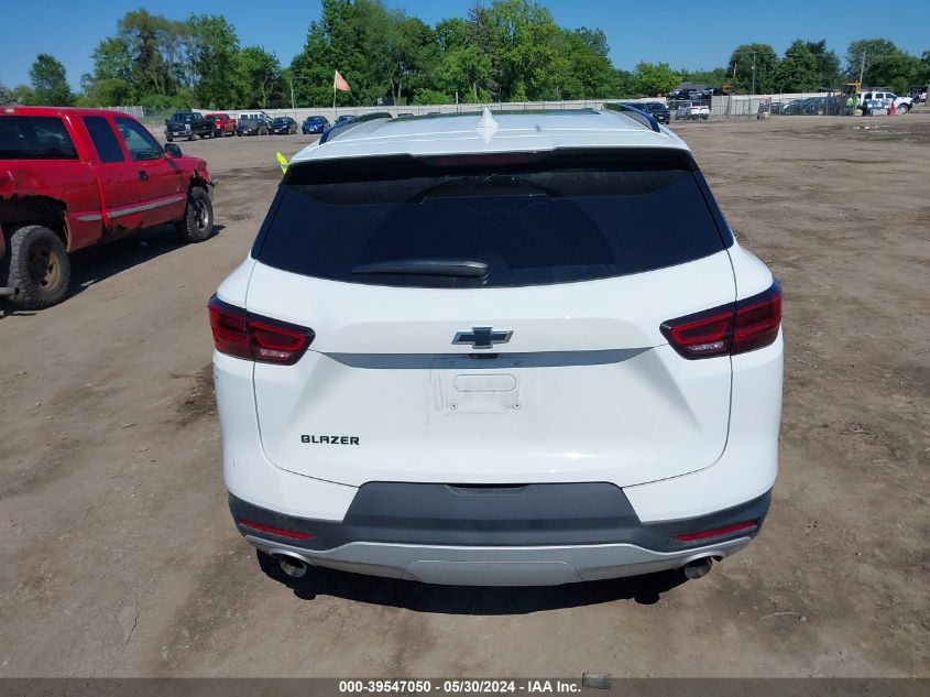 2023 Chevrolet Blazer Fwd 3Lt VIN: 3GNKBDR40PS223374 Lot: 39547050