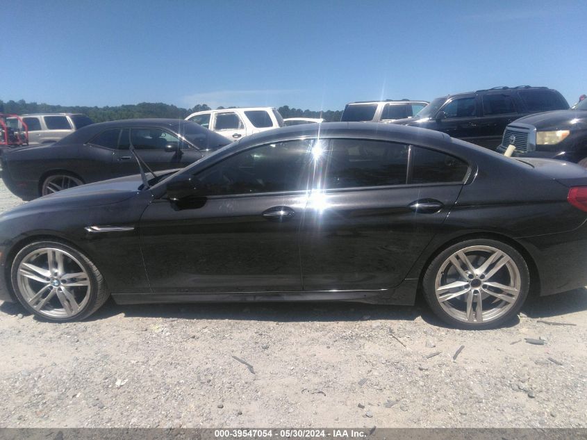 2014 BMW 640I Gran Coupe VIN: WBA6A0C52EDZ04508 Lot: 39547054