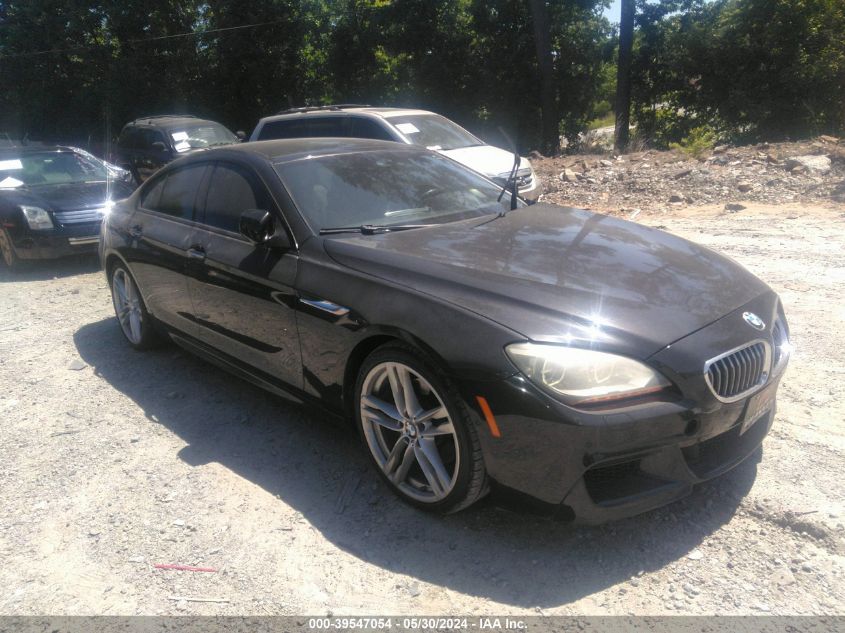 2014 BMW 640I Gran Coupe VIN: WBA6A0C52EDZ04508 Lot: 39547054