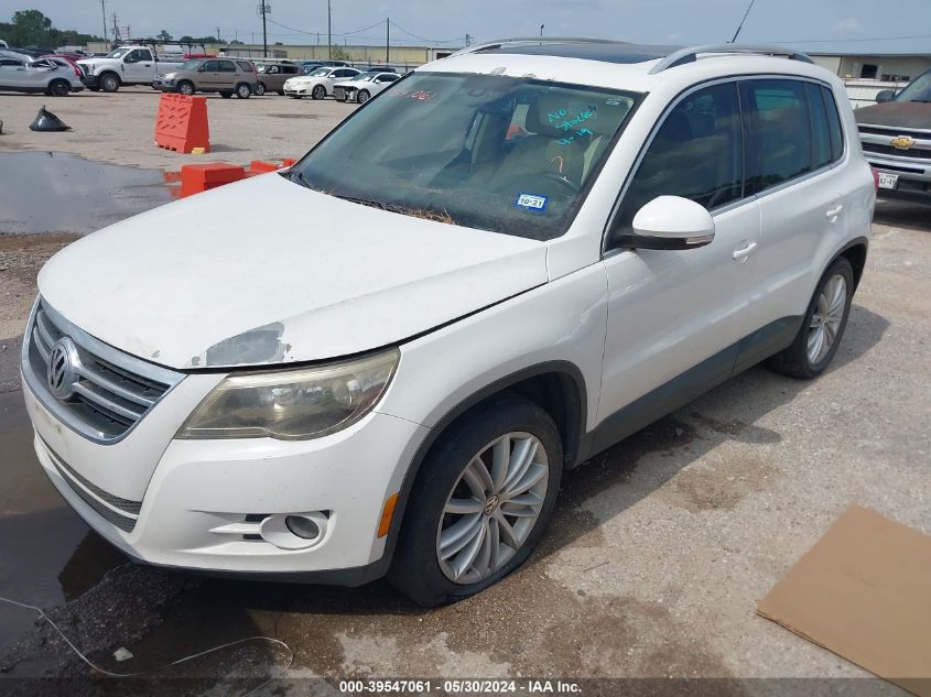 2011 Volkswagen Tiguan Sel VIN: WVGAV7AX4BW513998 Lot: 39547061