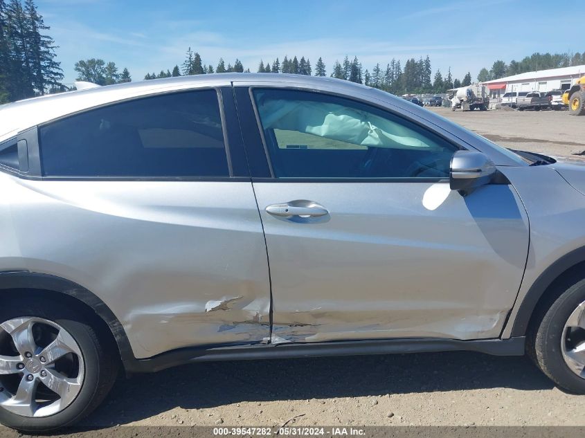 2016 Honda Hr-V Ex VIN: 3CZRU6H55GM768587 Lot: 39547282