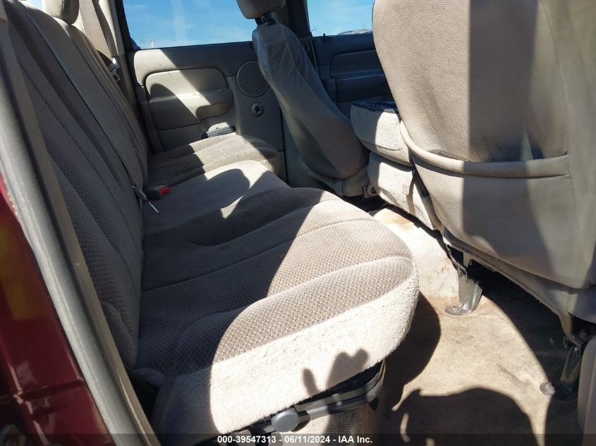 2004 Dodge Ram 1500 Slt/Laramie VIN: 1D7HA18D84S643189 Lot: 39547313