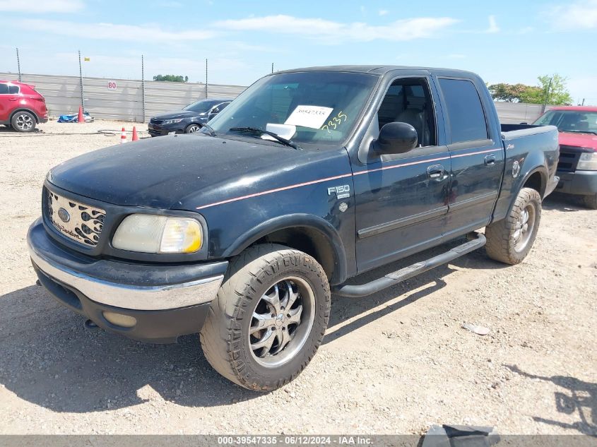 2001 Ford F-150 King Ranch Edition/Lariat/Xlt VIN: 1FTRW08L91KD94320 Lot: 39547335