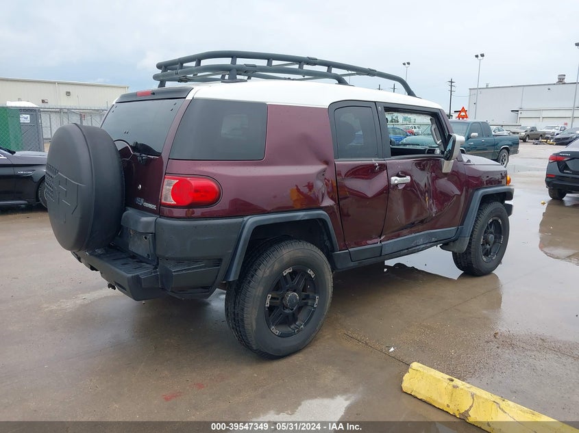 2007 Toyota Fj Cruiser VIN: JTEBU11F970046289 Lot: 39547349