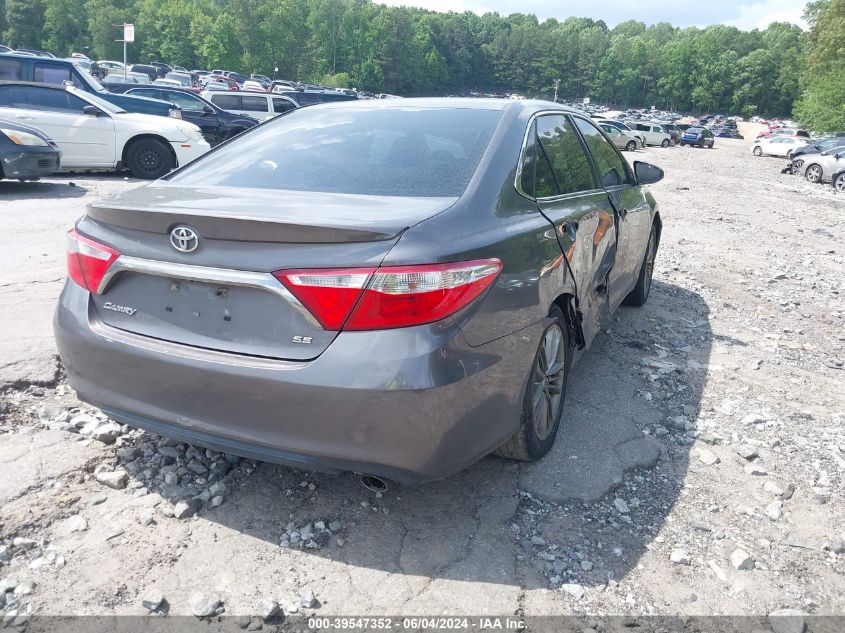 2016 Toyota Camry Se VIN: 4T1BF1FK4GU132070 Lot: 39547352