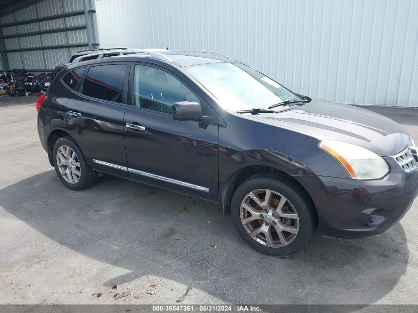 2012 Nissan Rogue Sv W/Sl Pkg VIN: JN8AS5MT2CW271373 Lot: 39547361