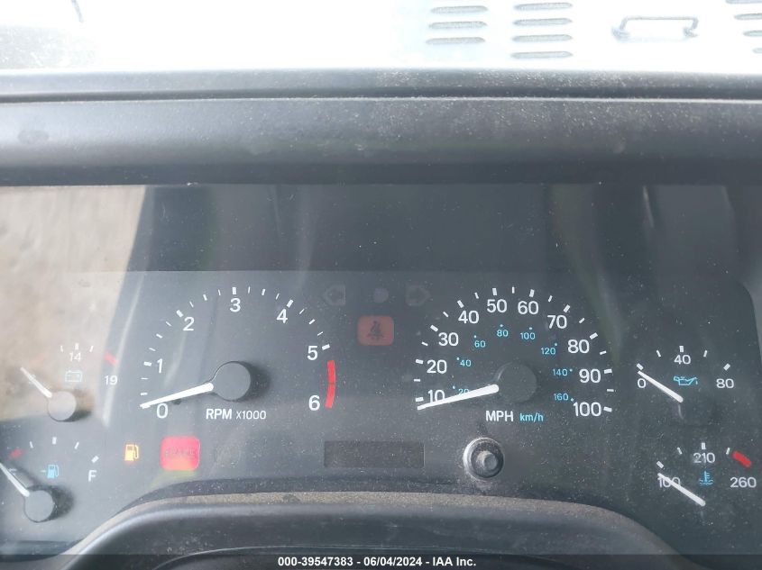 1997 Jeep Wrangler Se VIN: 1J4FY29P7VP505573 Lot: 39547383